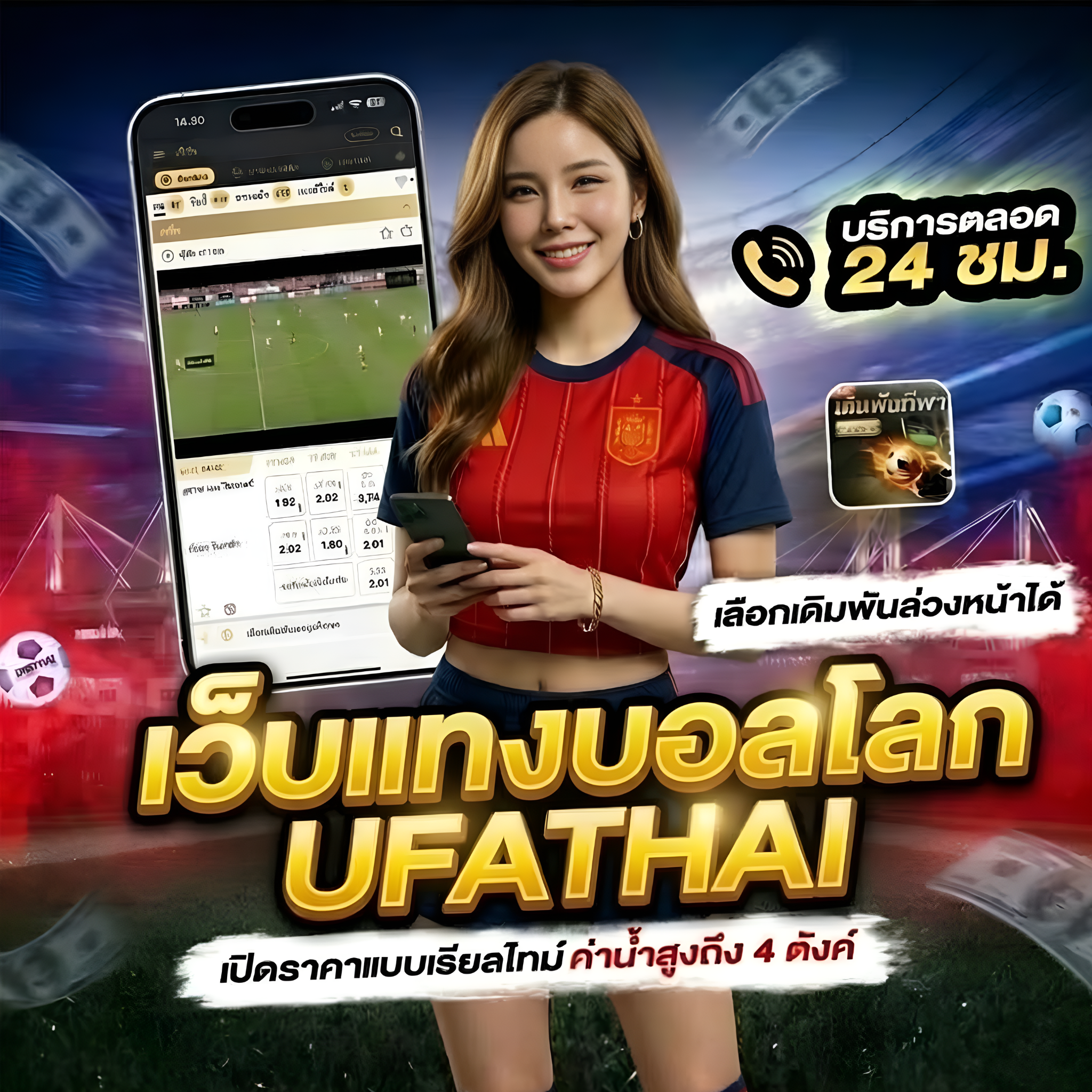 โบนัสและสิทธิพิเศษ UFATHAI 